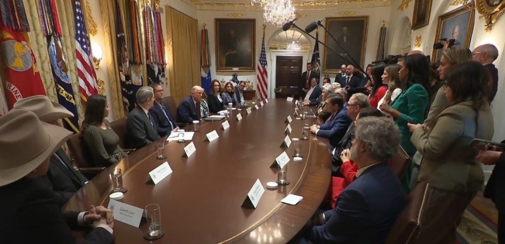 President Donald Trump unveils a $12 billion aid package to support U.S. farmers impacted by tariffs and falling crop prices.