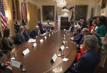 President Donald Trump unveils a $12 billion aid package to support U.S. farmers impacted by tariffs and falling crop prices.