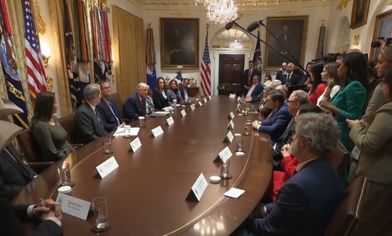 President Donald Trump unveils a $12 billion aid package to support U.S. farmers impacted by tariffs and falling crop prices.