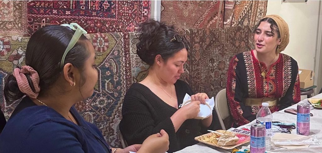 Tatreez Embroidery Workshop in South Philly