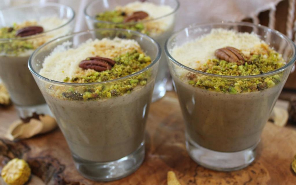 Droo (طحين الدرع), a traditional Tunisian hot drink made from sorghum flour