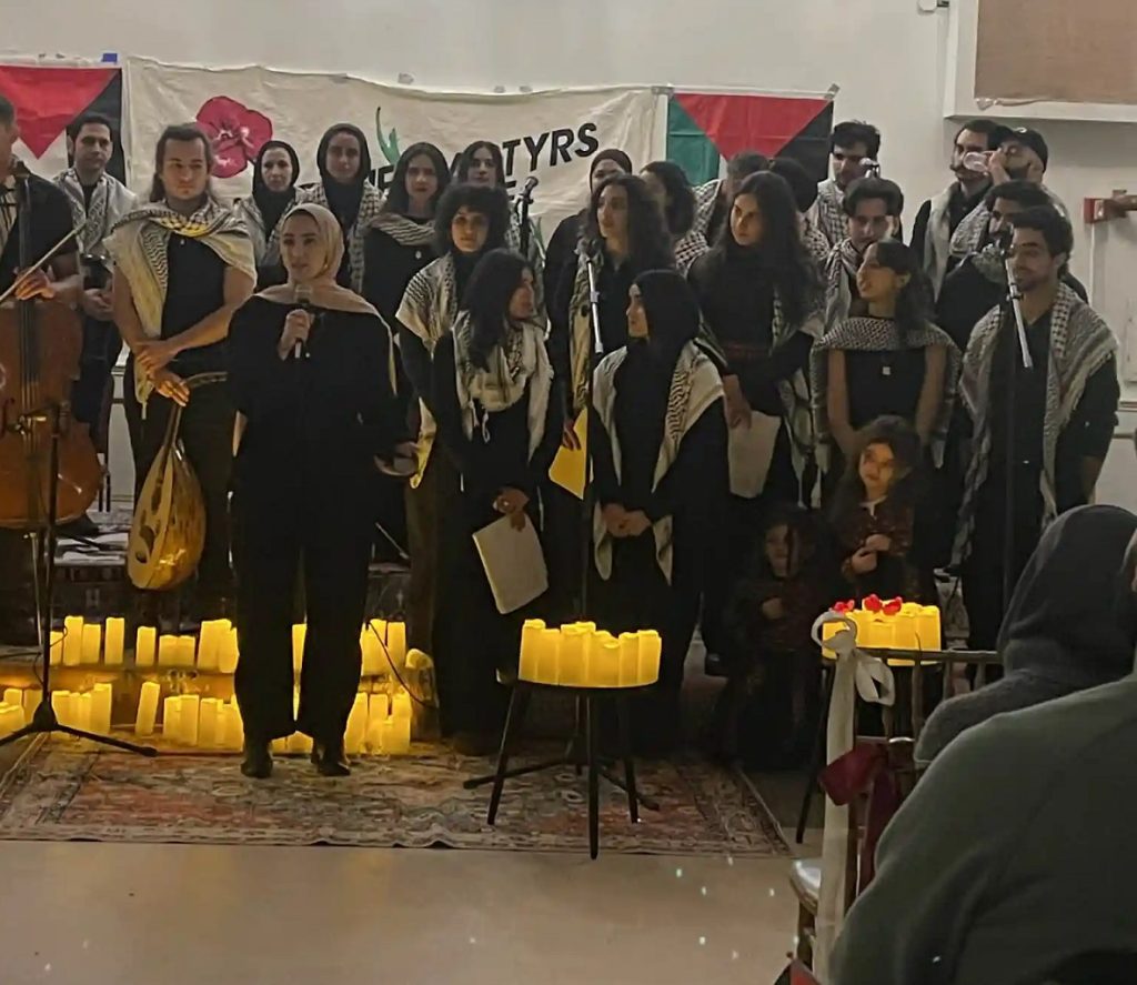 The movement organizes cultural events, workshops, and community programs that teach younger generations about Palestinian history