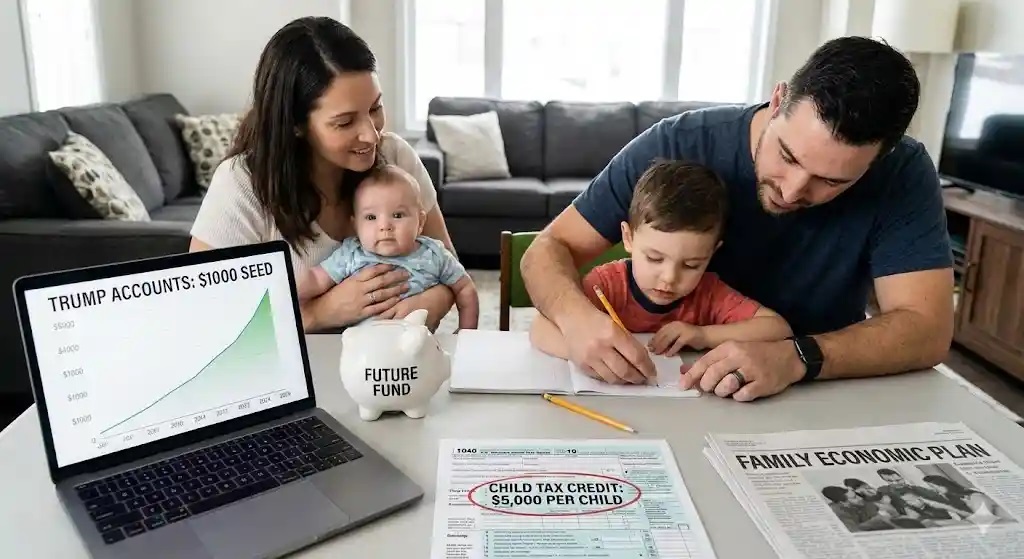 The decision that recently sparked controversy regarding the “$1,000 grant” is not a check paid out immediately, but rather a step toward strengthening a culture of savings under what is being called “Trump Accounts.”