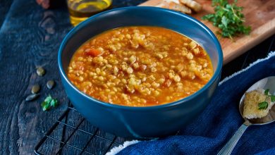 the Tunisian bulgur dish (Borghol), a traditional comfort food made from cracked wheat, olive oil, and spices, rooted in Tunisia’s culinary heritage.