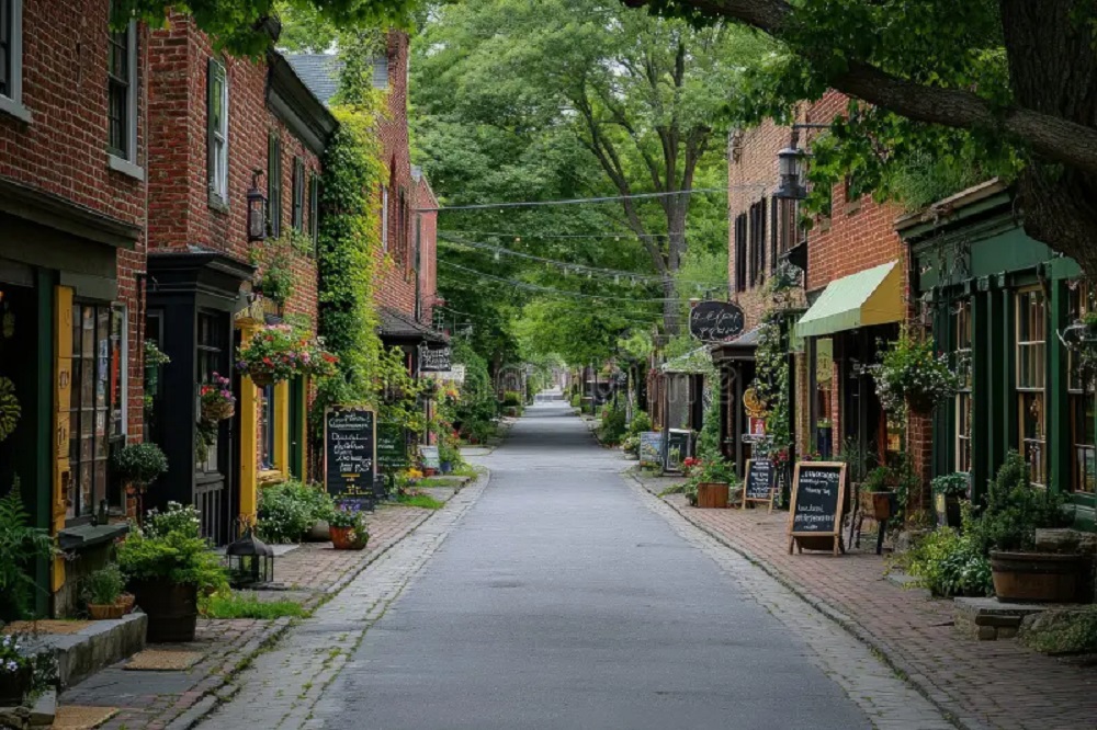 Hudson is a historic town with a reputation for safety, excellent schools, and community-driven inclusivity programs.