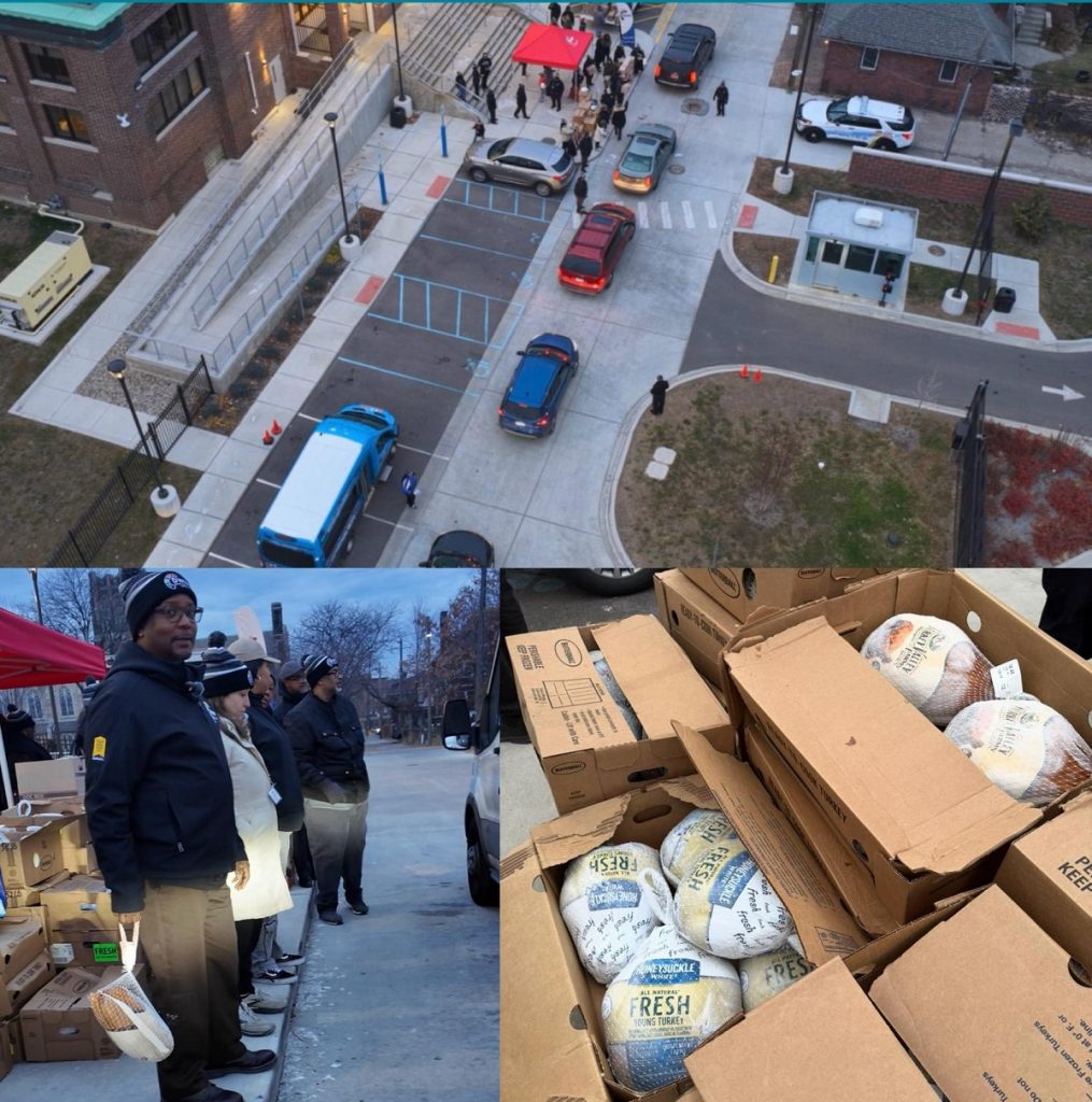 During the November 2025 federal government shutdown, Detroit Wayne Integrated Health Network organized a food drive to support vulnerable families