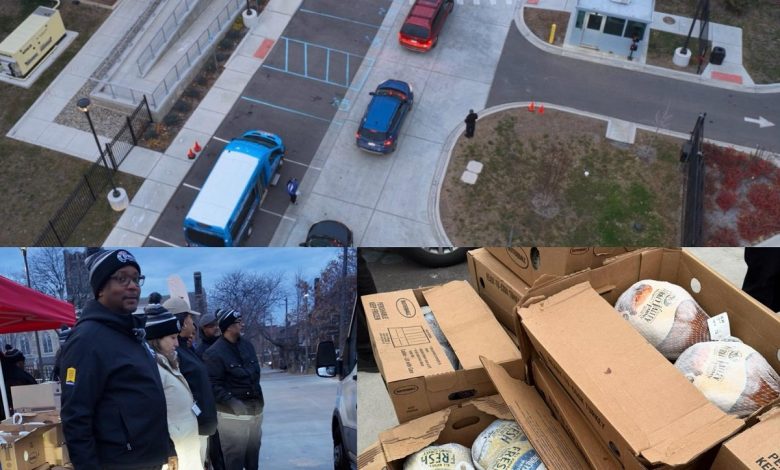 During the November 2025 federal government shutdown, Detroit Wayne Integrated Health Network organized a food drive to support vulnerable families