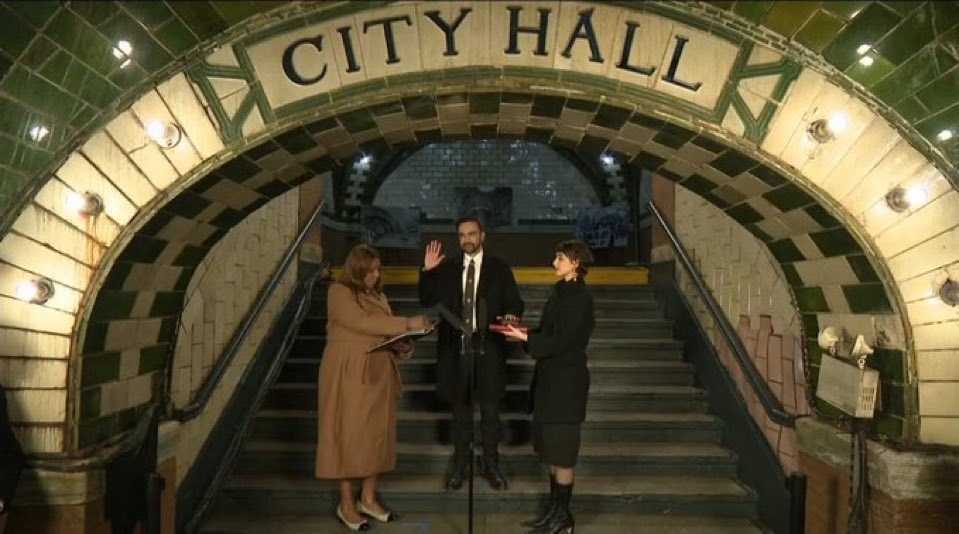 Speaking at City Hall on Thursday, Mamdani said:“We speak of today as a new era. And to make that hope real, we must understand why so many New Yorkers have turned away from politics over the past months, years, and decades.”